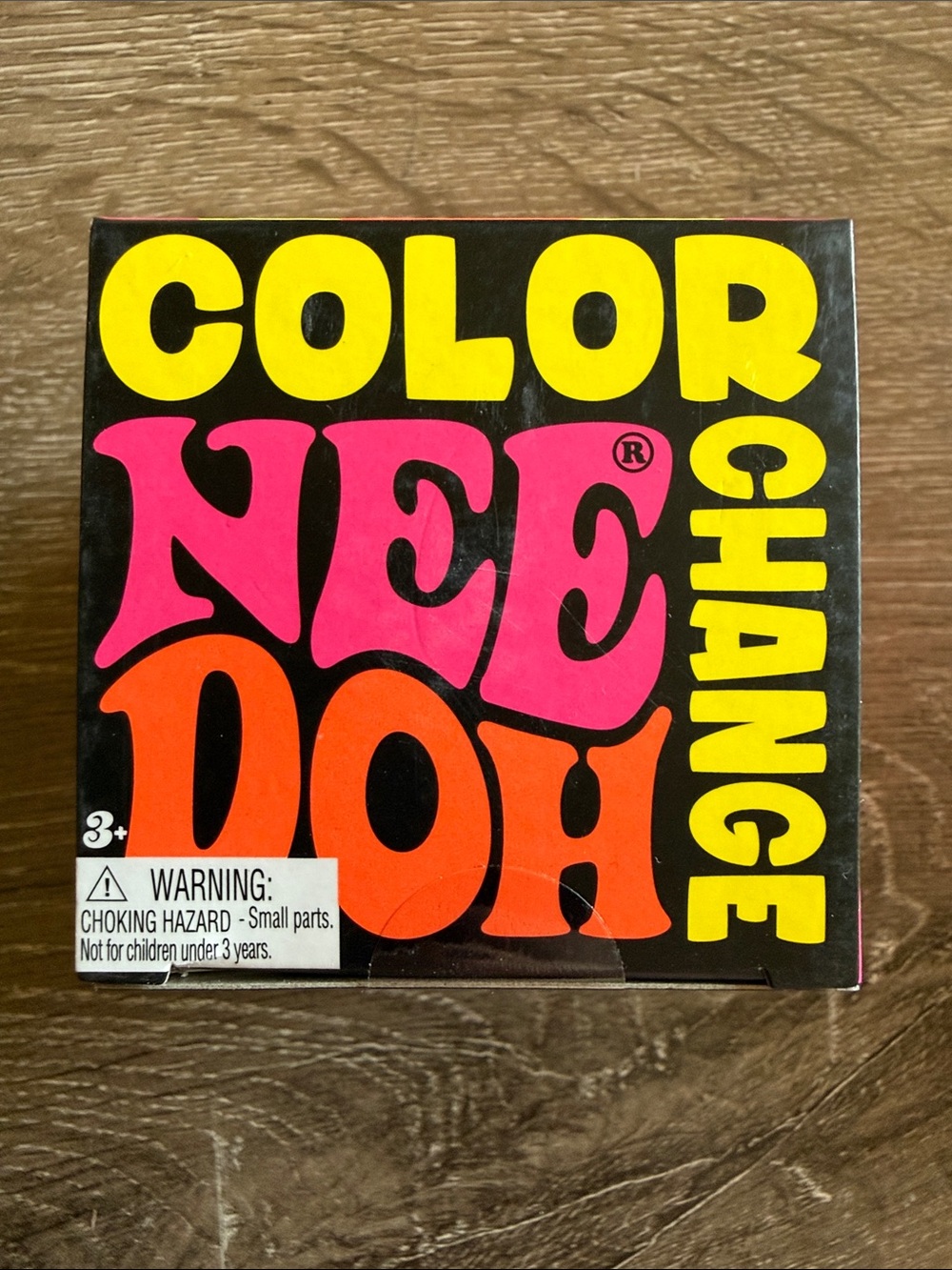 PINK NeeDoh Color Change- New- PINK